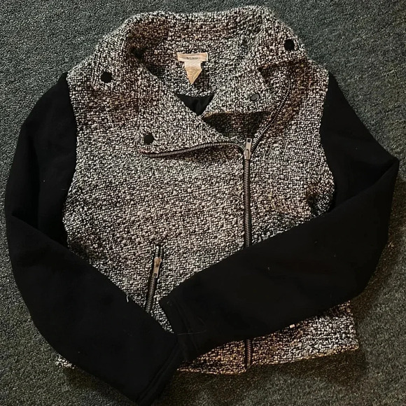 Preppy tweed wool blend coat - Picture 2 of 4